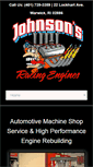 Mobile Screenshot of johnsonsengineservice.com